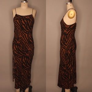 Animal Quincy Midi Dress from Dollskill